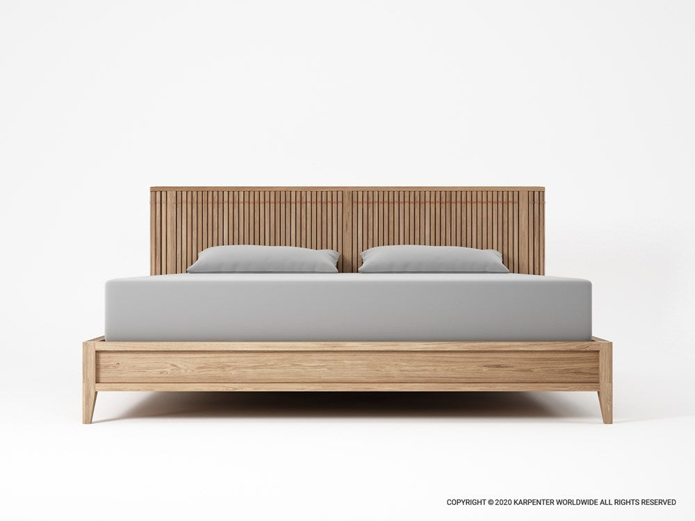 Koppar King Bed without Storage - European Oak-Indoor Furniture-Karpenter-Natural Oak-European White Oak-Waterbased-SLH AU