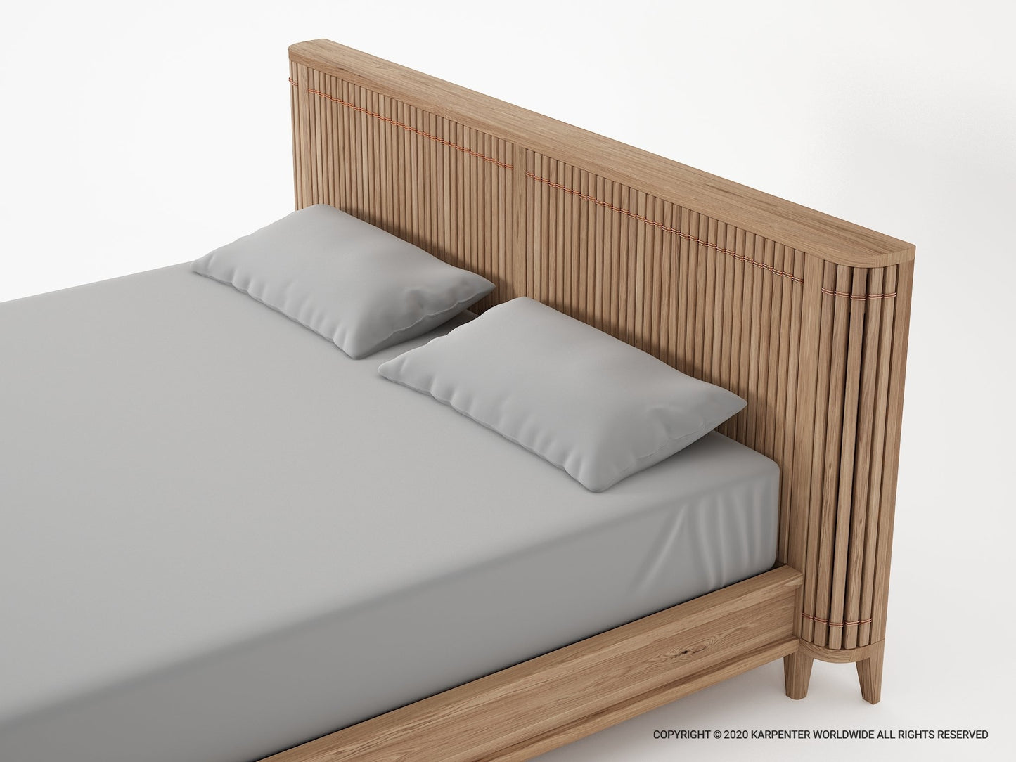 Koppar King Bed without Storage - European Oak-Indoor Furniture-Karpenter-Natural Oak-European White Oak-Waterbased-SLH AU