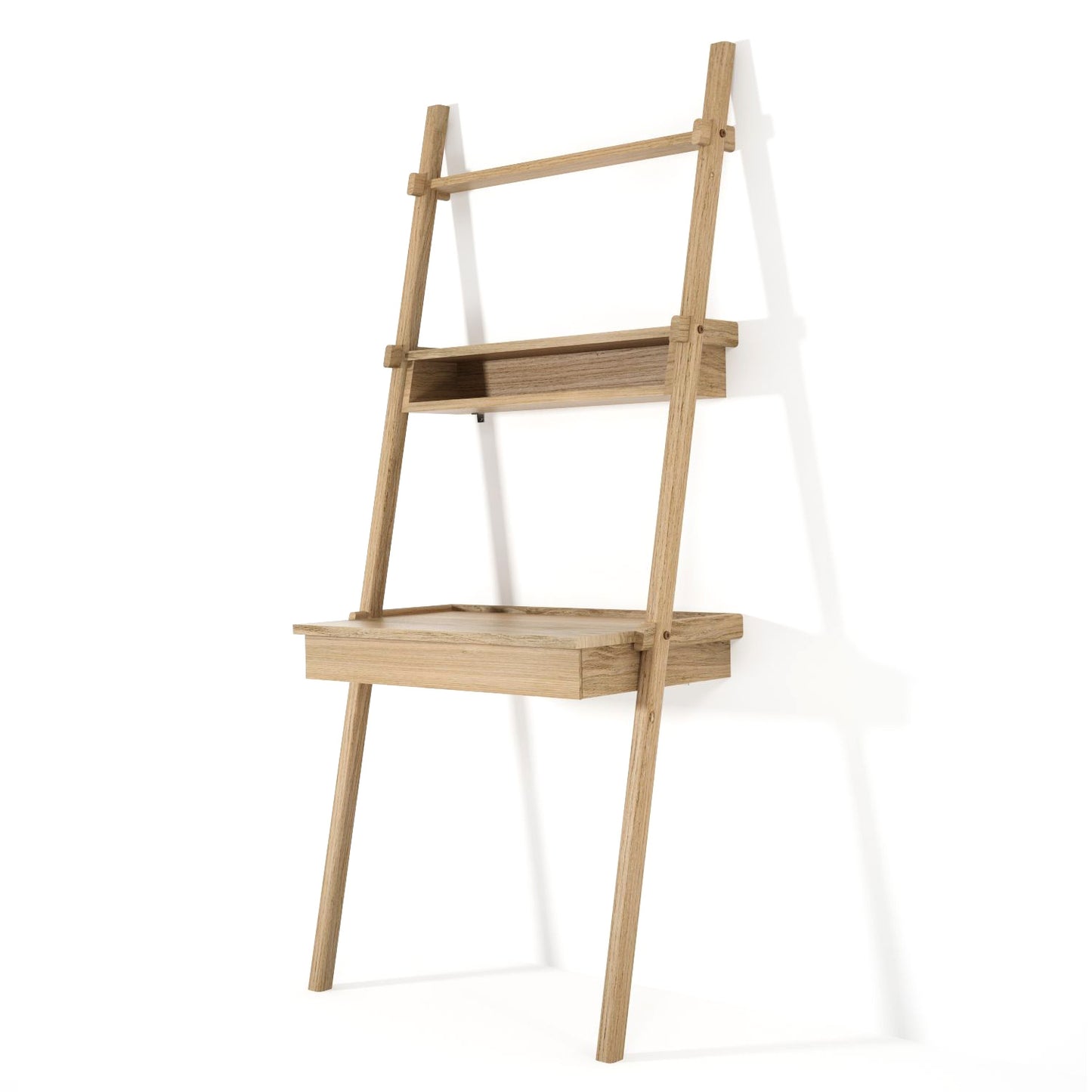 Simply City Ladder Desk - European Oak | SLH Designer Furniture-Indoor Furniture-Karpenter-Neutral Oak Wood-European Oak-SLH AU