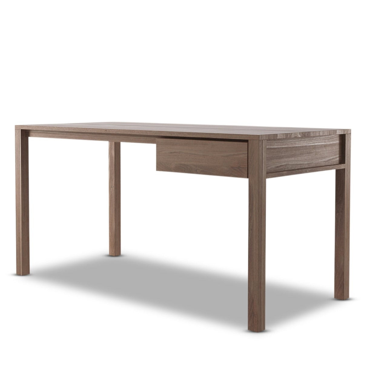 Solid Office Desk - FSC Recycled Teak