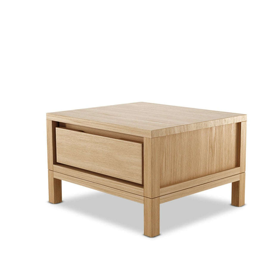 Solid Bedside Table - European Oak | SLH Designer Furniture-Indoor Furniture-Karpenter-Neutral Oak Wood-European Oak-SLH AU