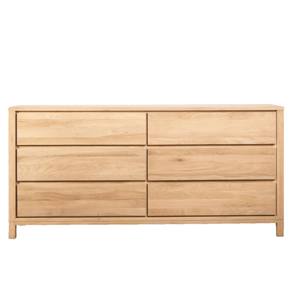 Solid Chest of Draws Large - European Oak