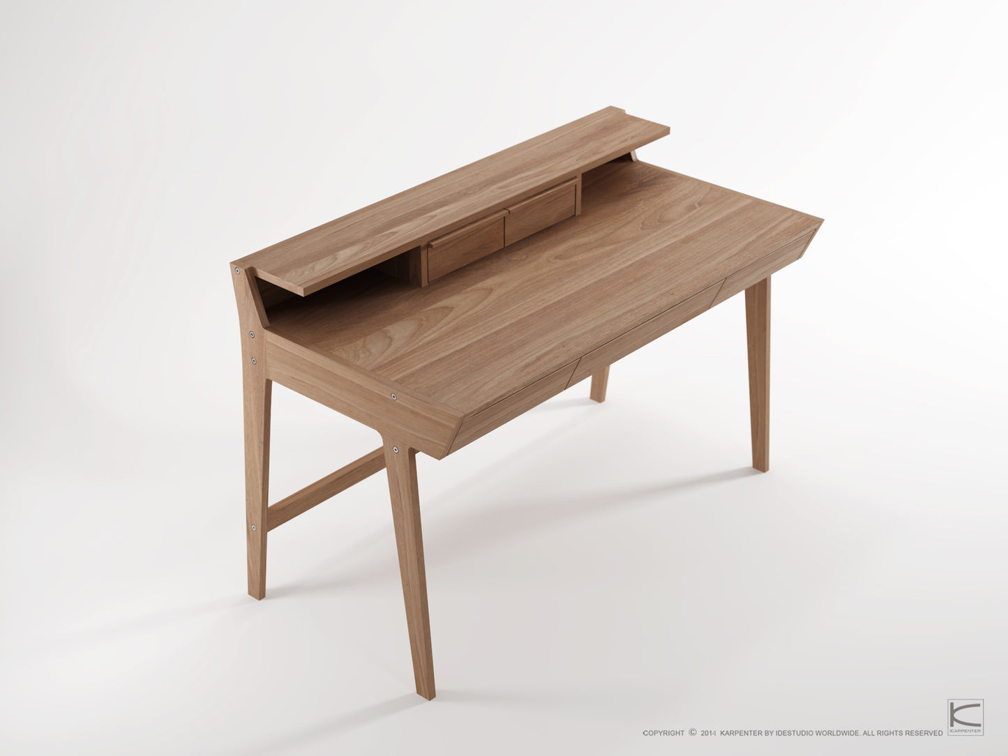 Soho Desk - FSC Recycled Teak