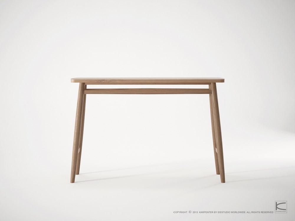 Twist Console Table 120(CM) - FSC Recycled Teak