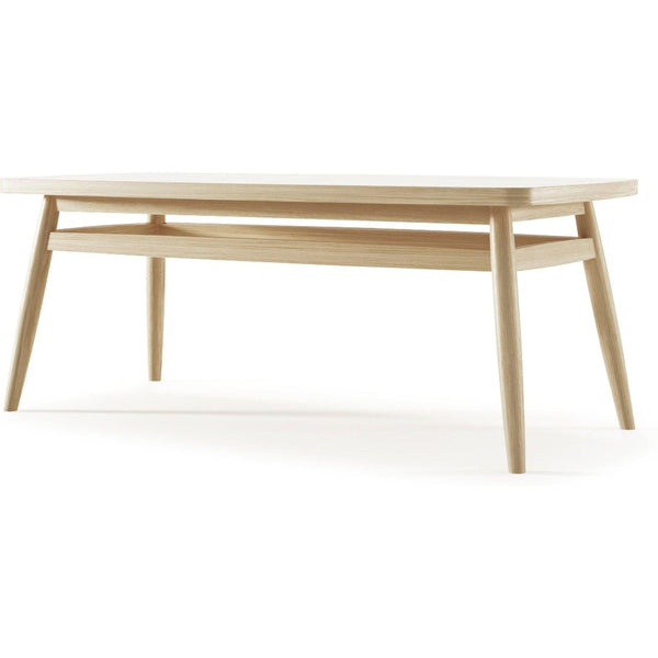 Twist European Oak Coffee Table 100cm | SLH Furniture-Indoor Furniture-Karpenter-Neutral Oak Wood-SLH AU