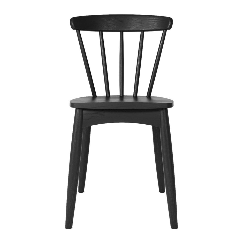 Twist Dining Chair - Satin Black