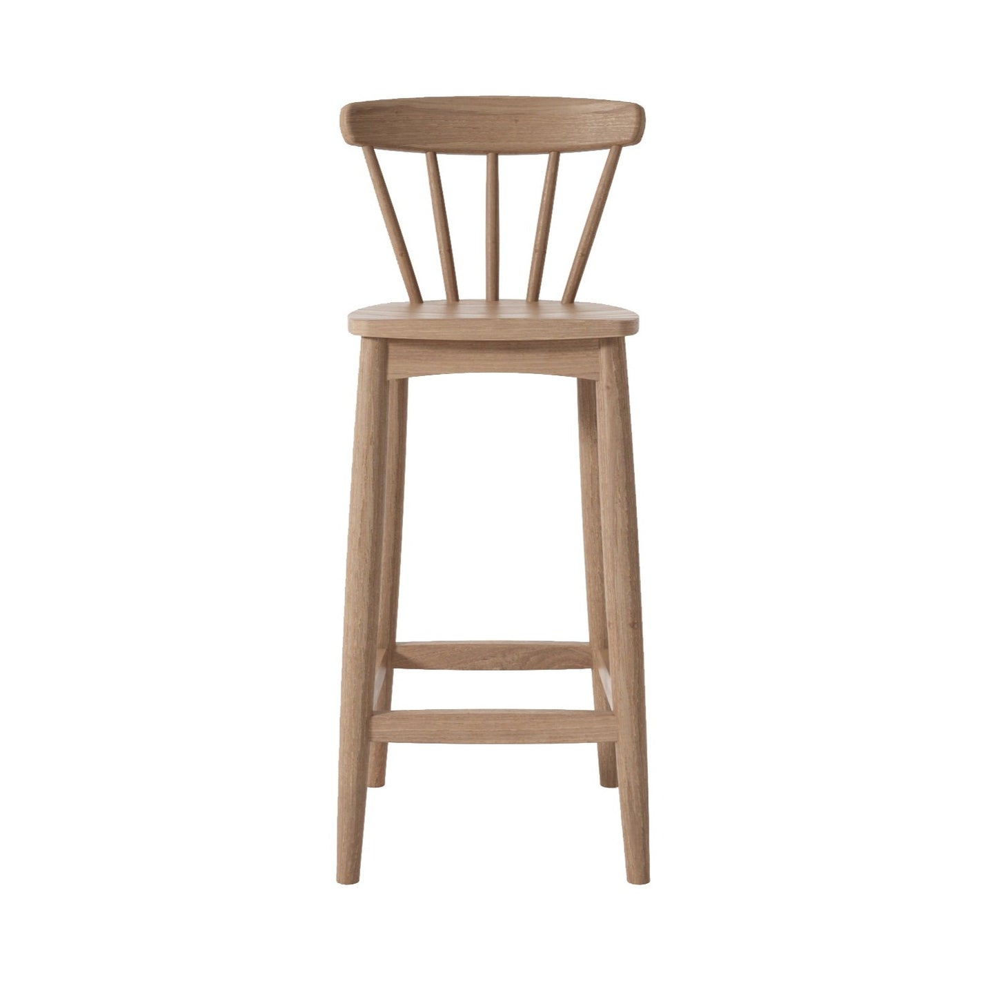 Twist Counter Stool - FSC Recycled Teak