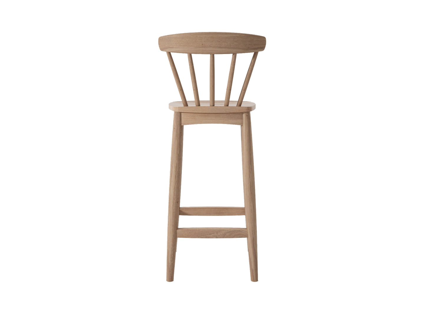 Twist Counter Stool - FSC Recycled Teak