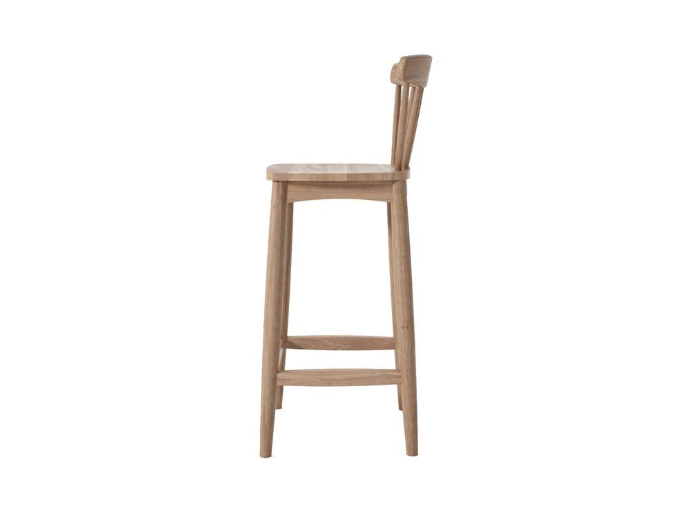 Twist Counter Stool - FSC Recycled Teak