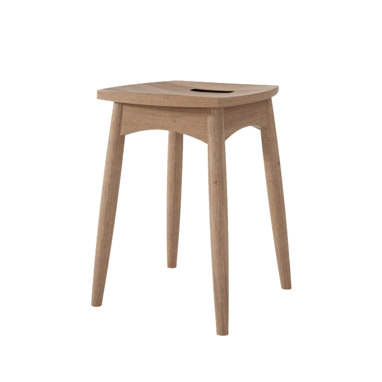 Twist Stool - FSC Recycled Teak