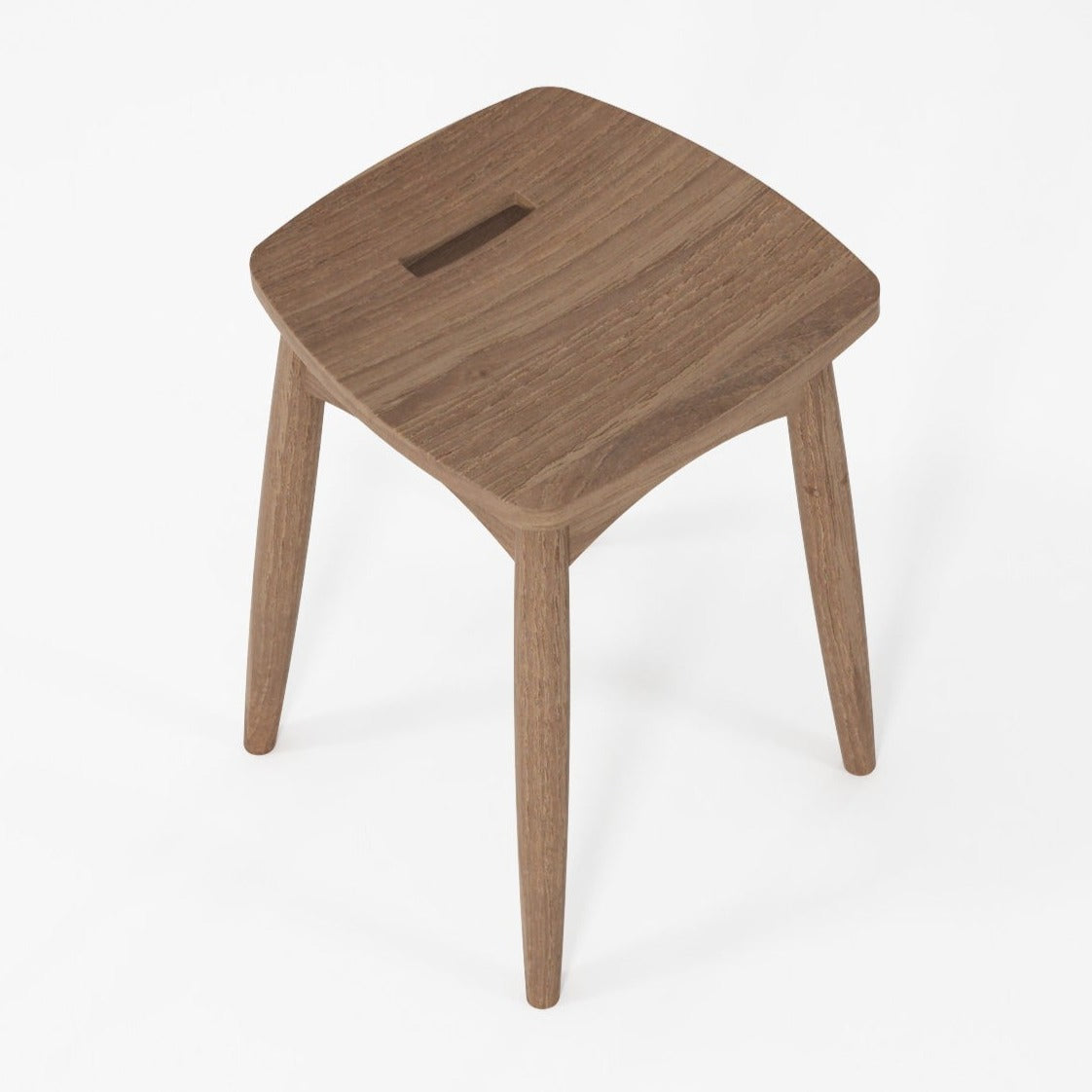 Twist Stool - FSC Recycled Teak