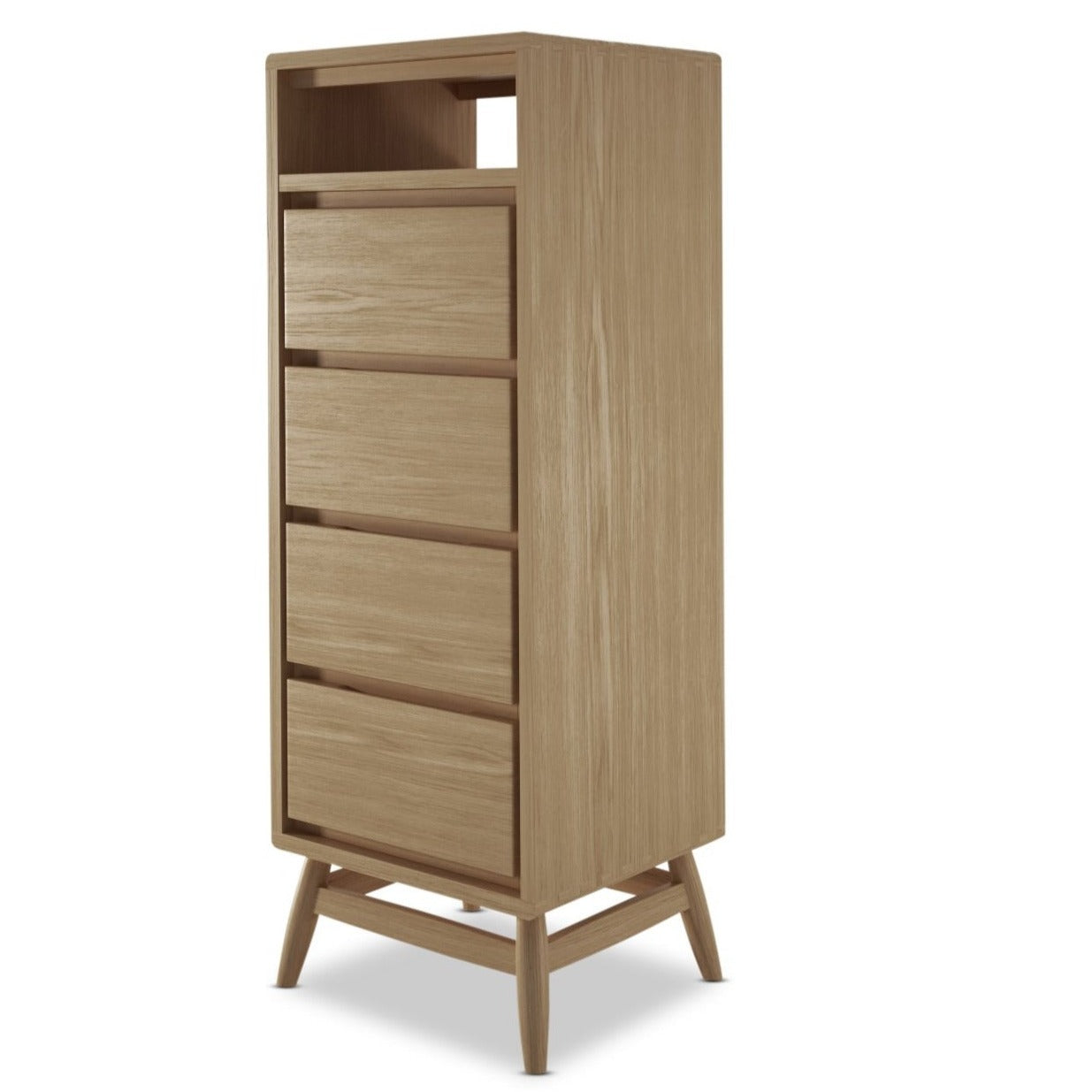 Twist Tallboy - European Oak | SLH Designer Furniture-Indoor Furniture-Karpenter-Neutral Oak Wood-European Oak-SLH AU