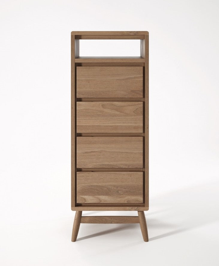 Twist Tallboy - FSC Recycled Teak