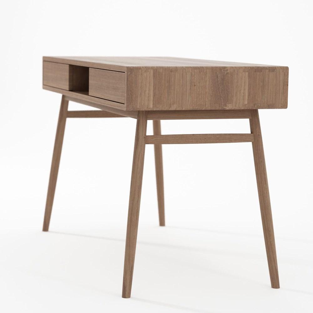 Twist Desk with 2 Drawers  - FSC RecycledTeak