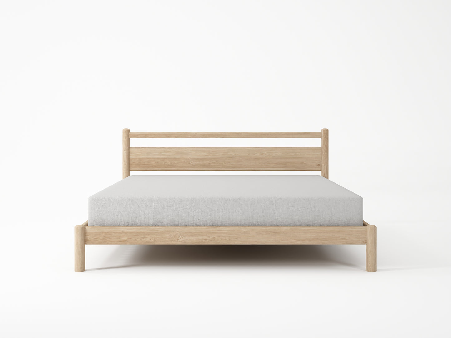 Taku Queen Bed  - European White Oak