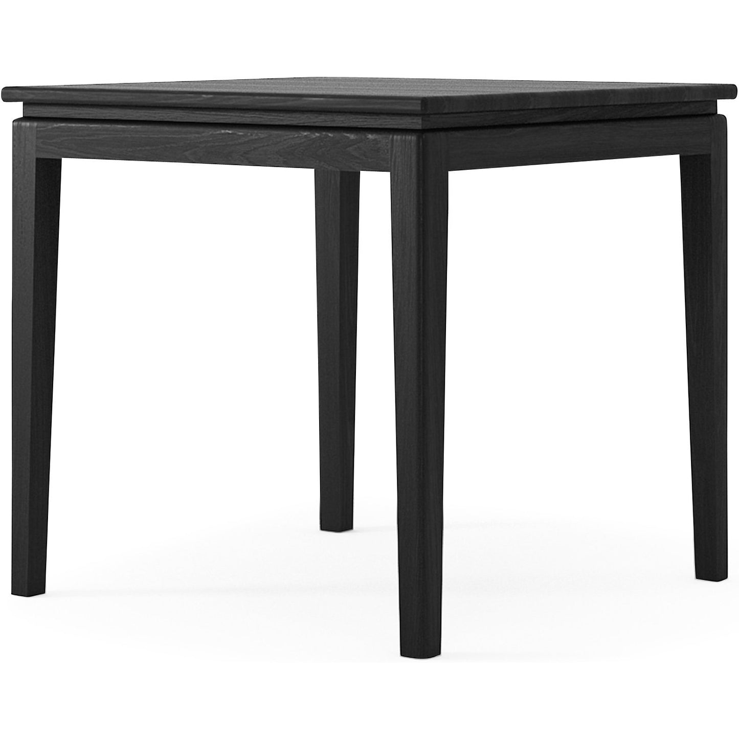 Twenty Twenty Square Dining Table 80cm - Satin Black | SLH Furniture-Indoor Furniture-Karpenter-Black Stained Oak-Black Stained European Oak-Natural Oil-based-SLH AU