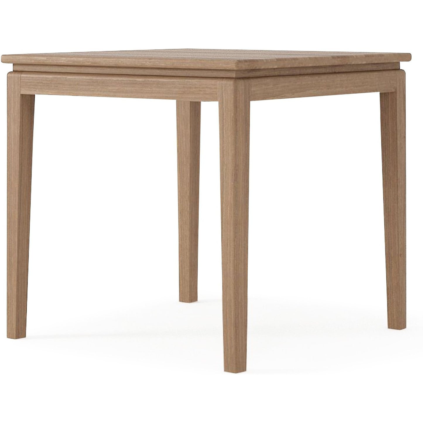 Twenty Twenty Teak Square Dining Table (80cm) | SLH Furniture-Indoor Furniture-Karpenter-Teak Brown-FSC-Certified Recycled Teak-Natural Oil-based-SLH AU