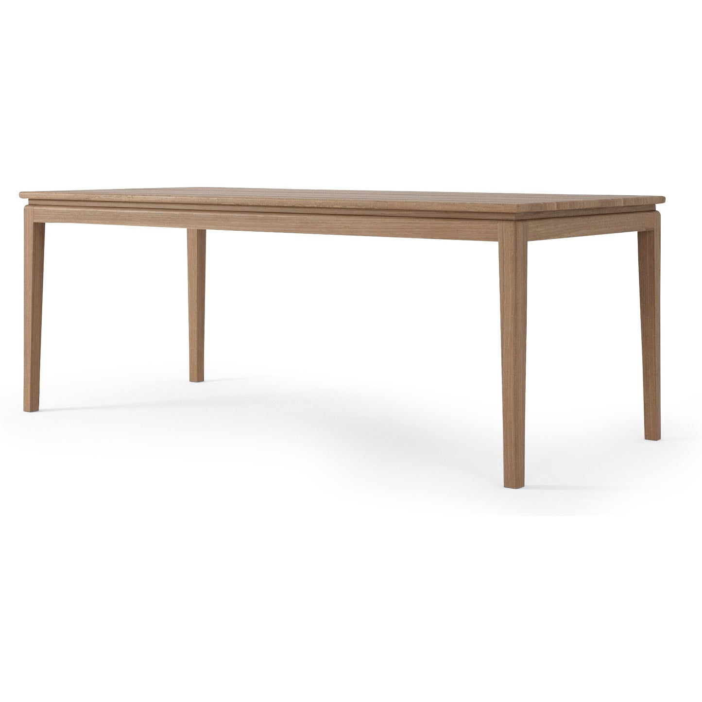 Twenty Twenty Dining Table 200cm - FSC Teak | SLH Furniture-Indoor Furniture-Karpenter-Teak Brown-FSC-Certified Recycled Teak-Natural Oil-based-SLH AU