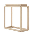 KUD04O Side Table - Light Wood Frame