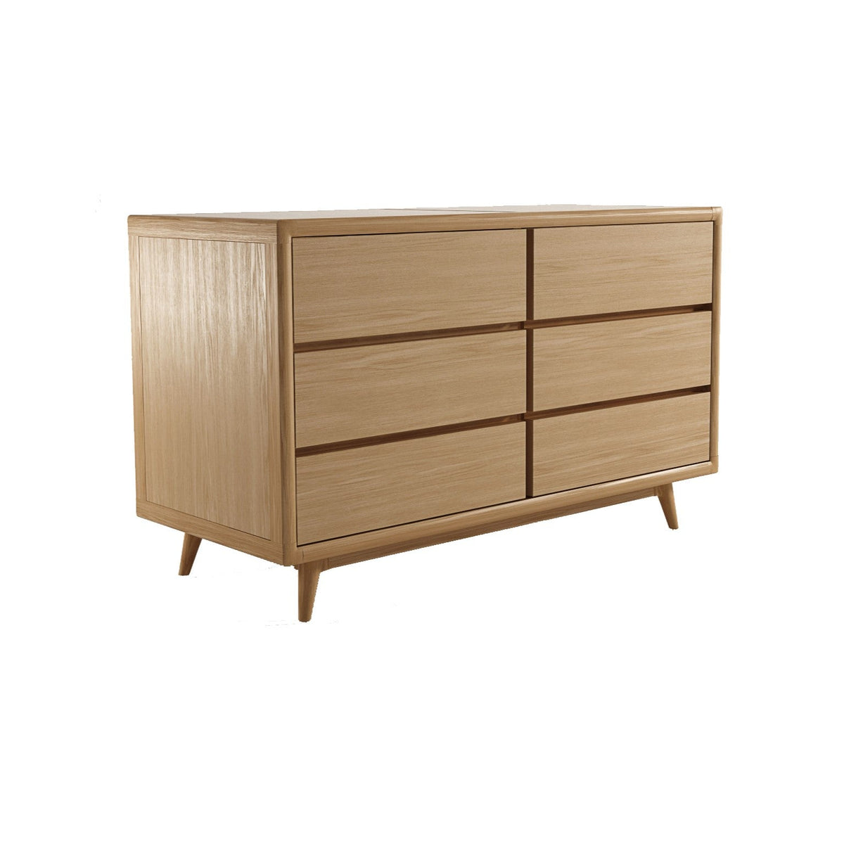 Wooden 6-drawer dresser - KV0002O