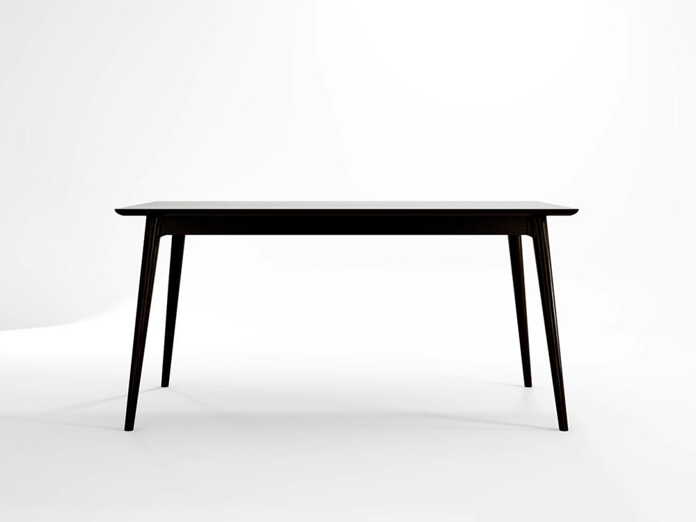 Vintage Dining Table 180(CM) - Satin Black