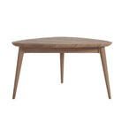 KV0025T-1 Triangle Coffee Table - Wooden with 3 Legs