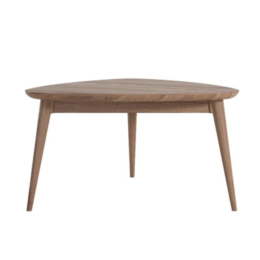 KV0025T-1 Triangle Coffee Table - Wooden with 3 Legs