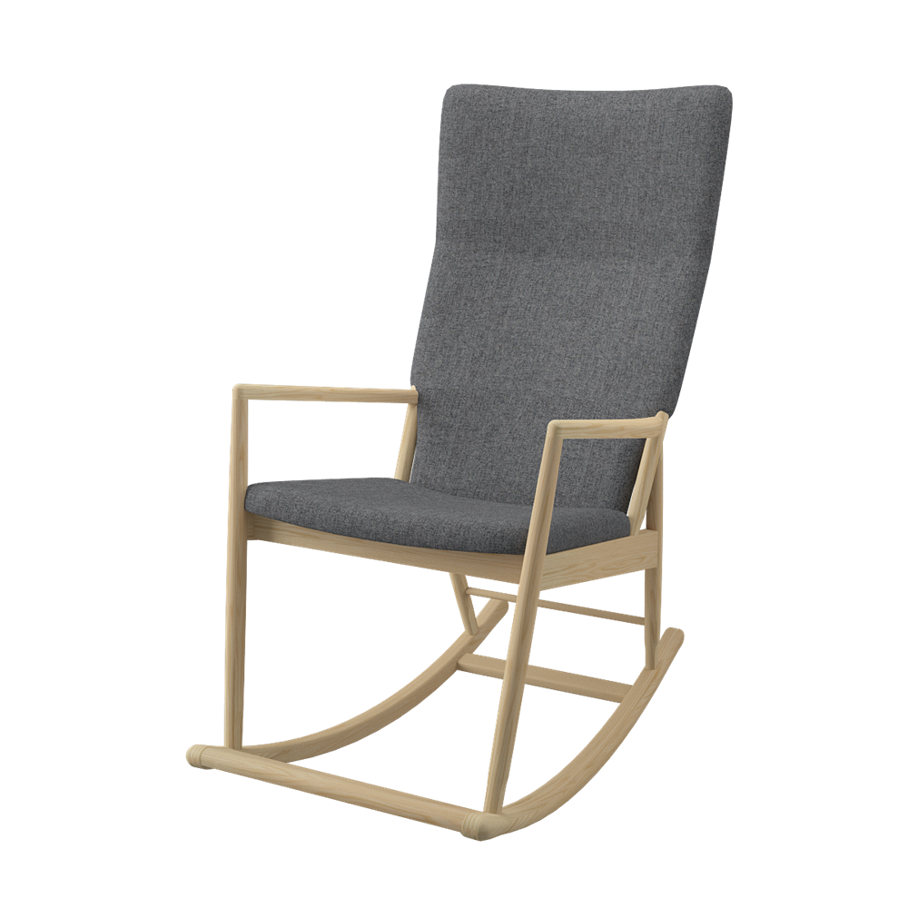 Flow Oversized Large Cushioned Rocking Chair