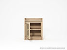 ROOT Soakside table with open door