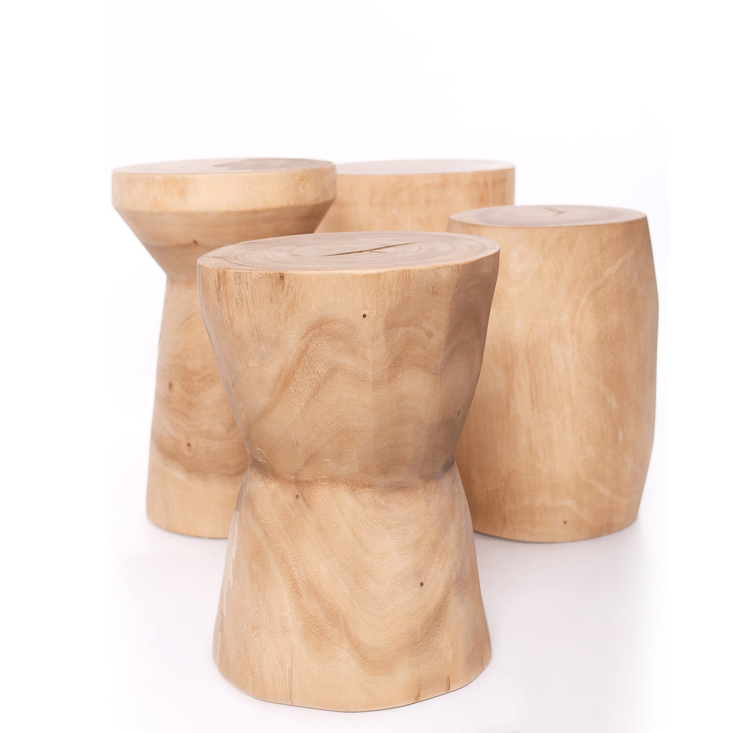 Suar Hourglass Stool