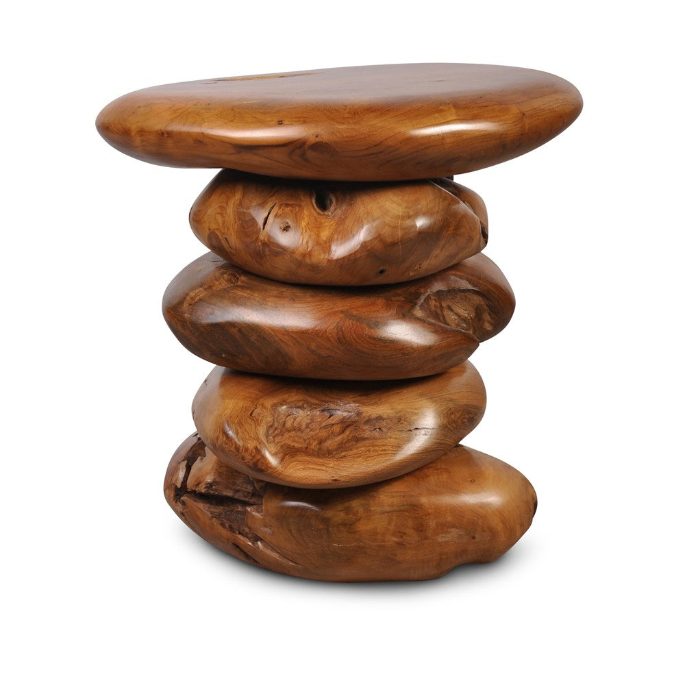  Teak Pebble Side Table | SLH Designer Furniture-Indoor Furniture-SLH-SLH AU