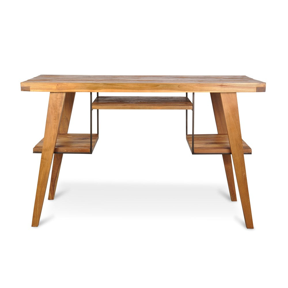 Woody Work Station Wooden Desk | SLH Designer Furniture-Indoor Furniture-SLH-SLH AU