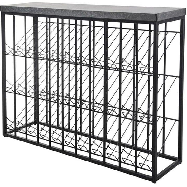 WH4004_1 - Metal and Concrete Console Table