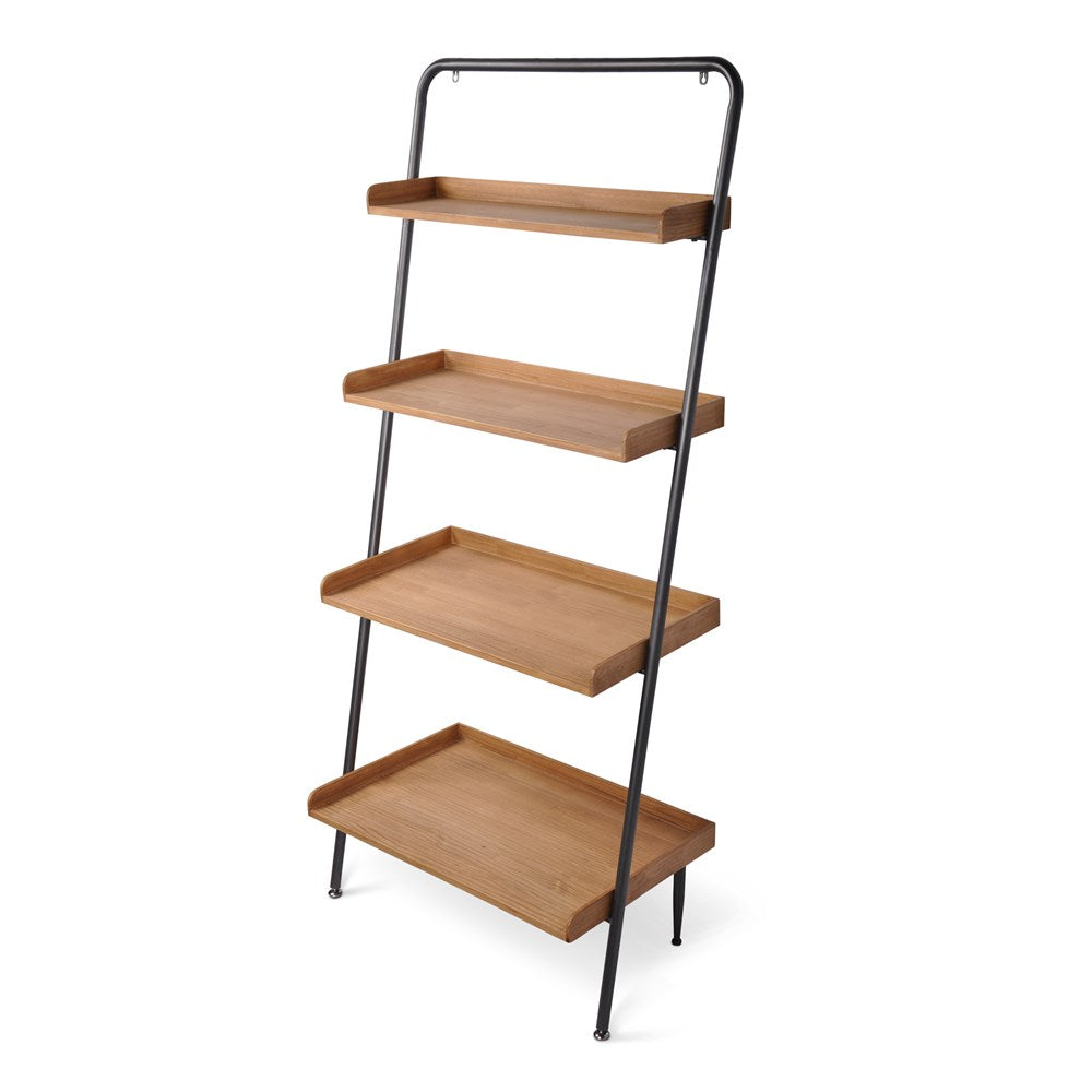 Leaning Wall Shelf with Timber Finish | SLH Designer Furniture-Indoor Furniture-SLH-SLH AU