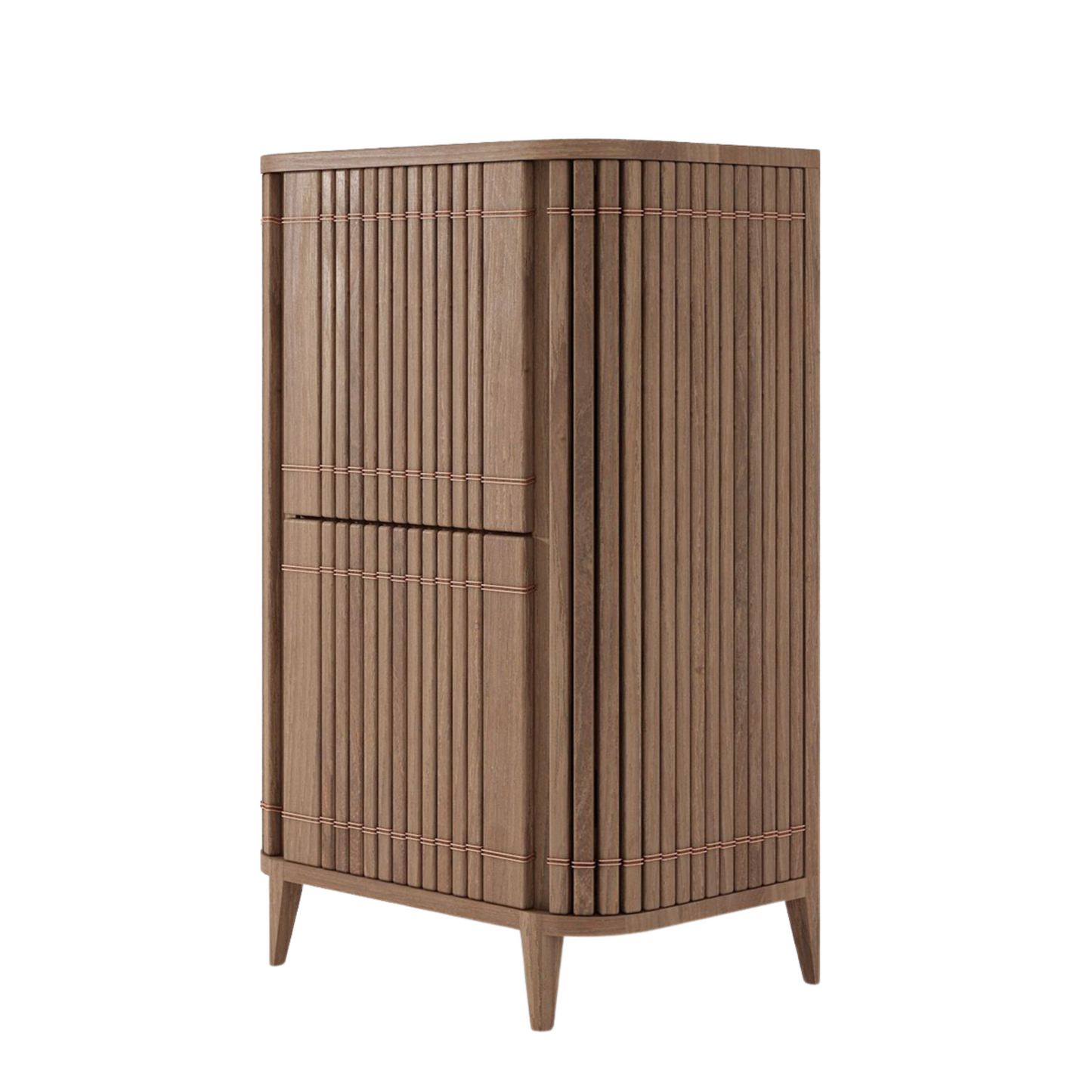 Koppar Minibar  - FSC Recycled Teak