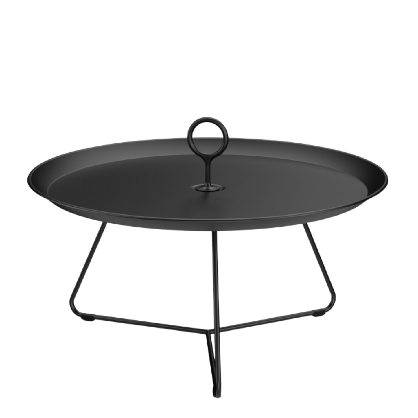 Eyelet Tray Table 70(CM)  - Black Large