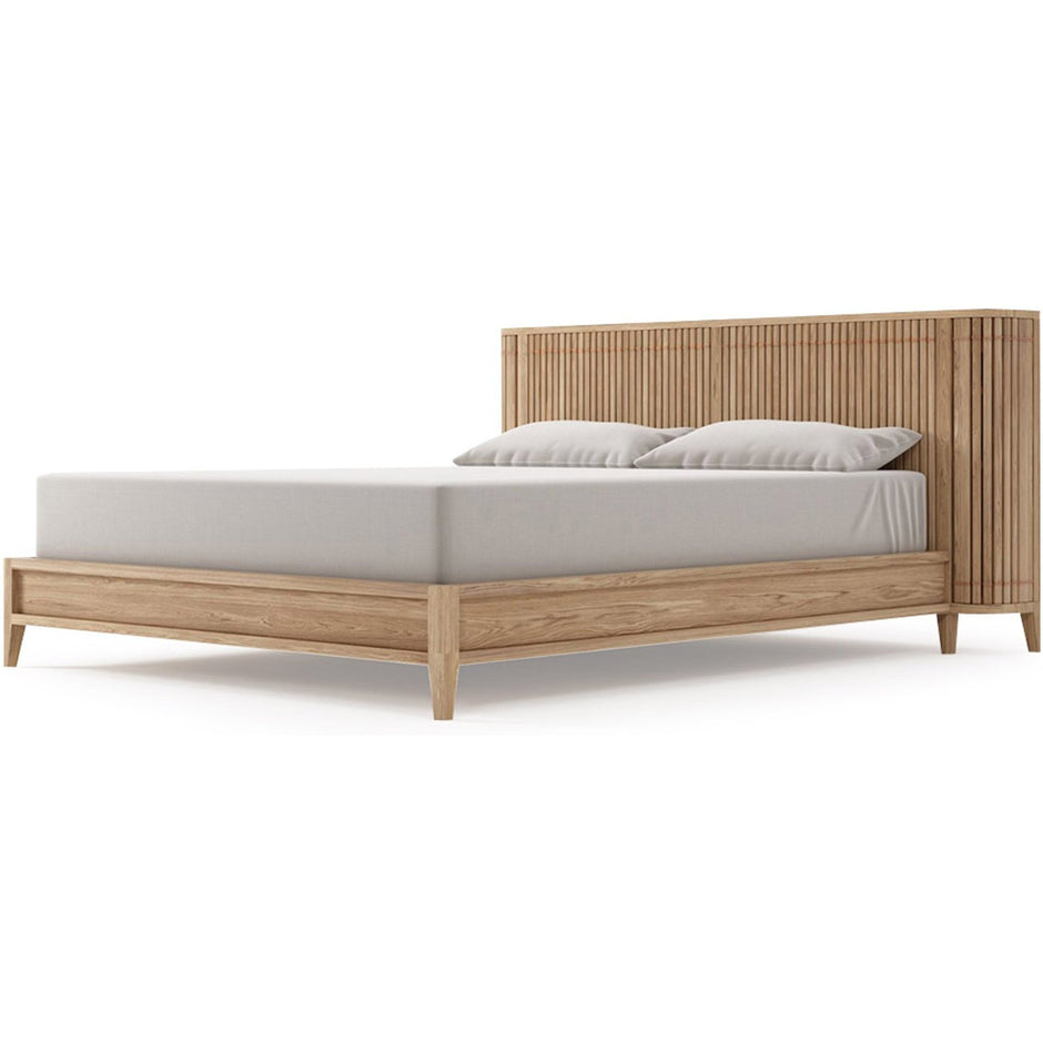 Koppar King Bed - European Oak-Indoor Furniture-Karpenter-Neutral Oak Wood-European Oak-SLH AU